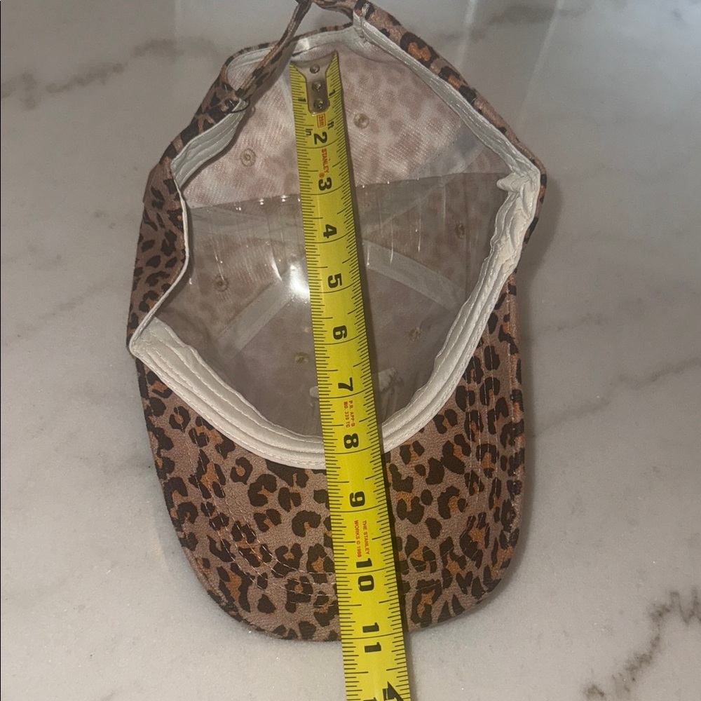 Story by Davinci Leopard Print Baseball Cap - Picture 5 of 5